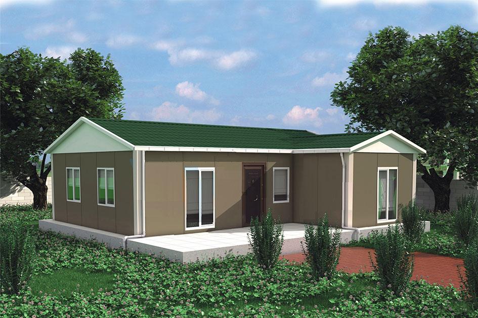 75 m² 2+1 Tek Kat Prefabrik Ev