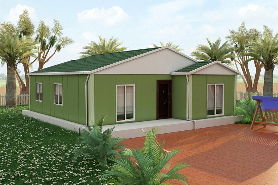 85 m² 3+1 Tek Kat Prefabrik Ev