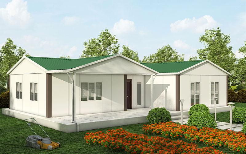 123 m² 3+1 Tek Kat Prefabrik Ev