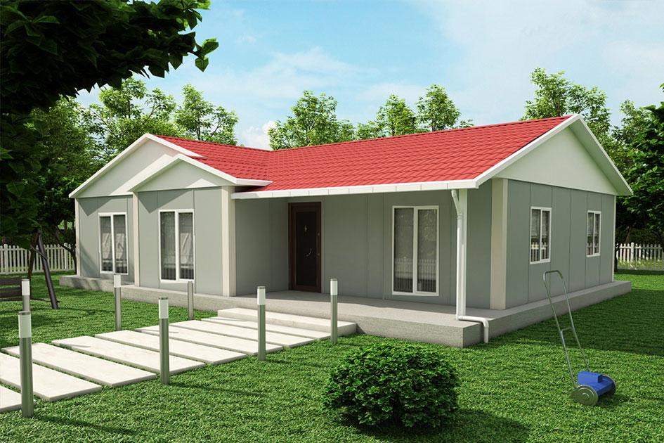 137 m² 3+1 Tek Kat Prefabrik Ev