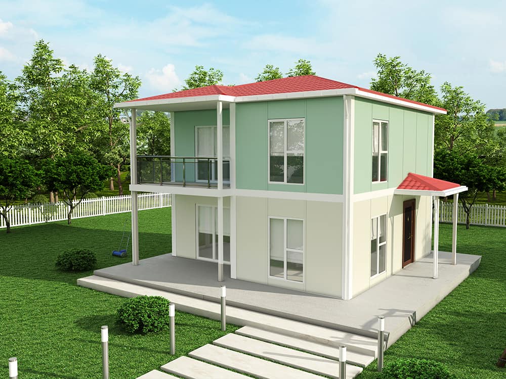 114 m² 3+1 Dubleks Prefabrik Ev görsel 2