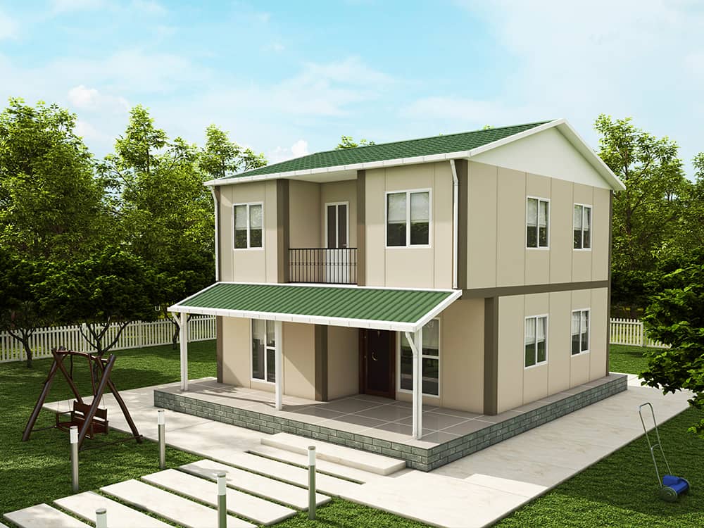 131 m² 3+1 Dubleks Prefabrik Ev görsel 2