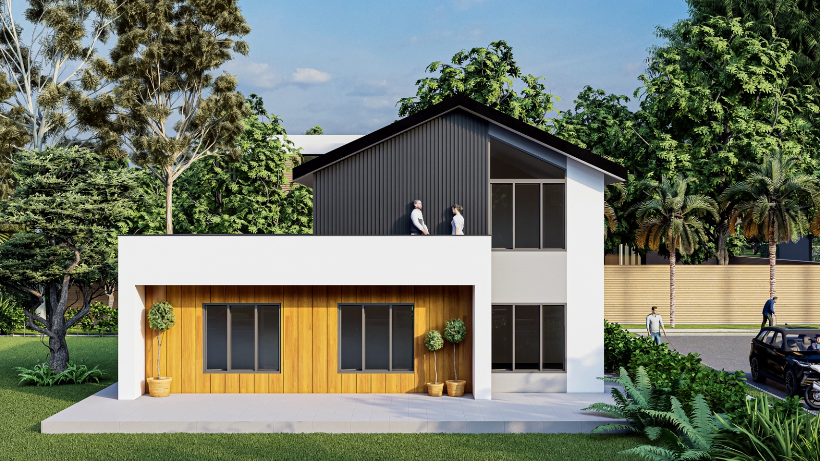 183 m² 3+1 Dubleks Çelik Villa görsel 2